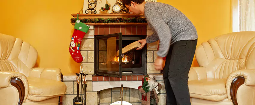 Gas to Wood-Burning Fireplace Conversion Services in Trenton, Michigan