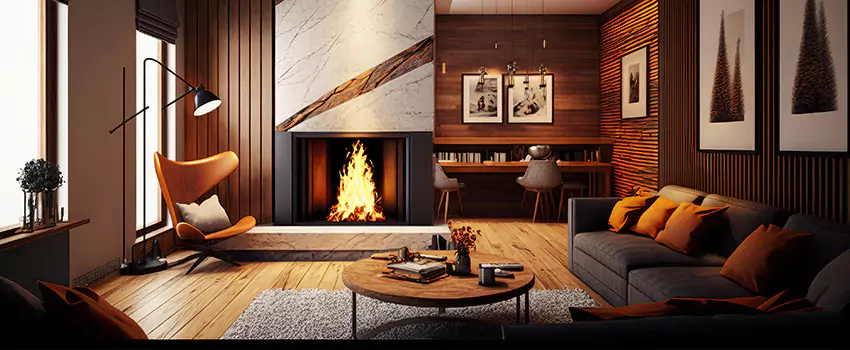 Fireplace Design Ideas in Trenton, MI