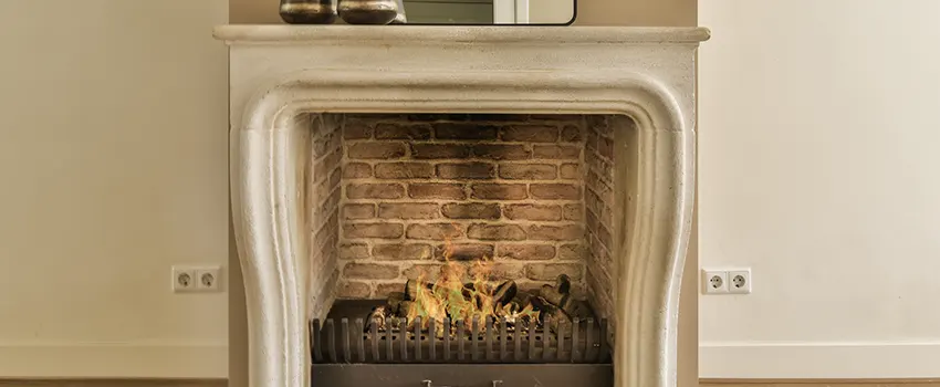 Vintage-style Fireplace Redesign in Trenton, Michigan