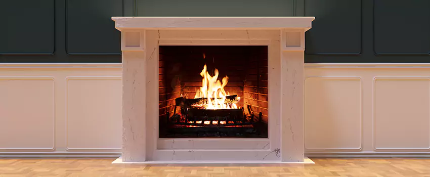 Open Flame Wood-Burning Fireplace Installation Services in Trenton, Michigan